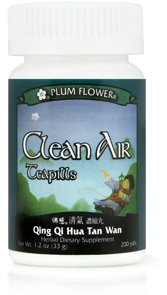 Clean Air Teapills Qing Qi Hua Tan Wan Plum Flower Blue - 