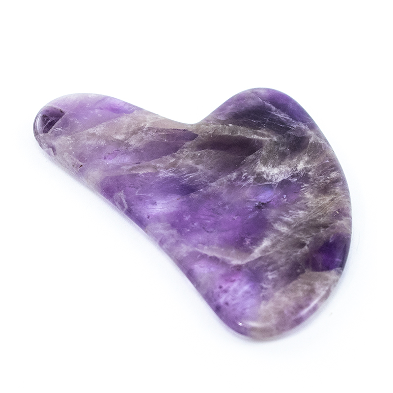 Amethyst Jade Heart, 1.5