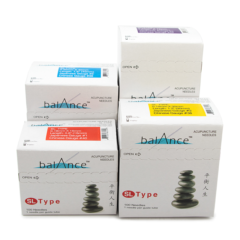 Balance SL-Type (Spiral and Loop Handle) Acupuncture Needle