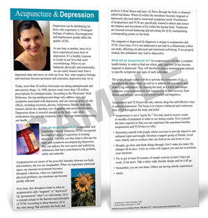 DEPRESSION EDUCATION CARD