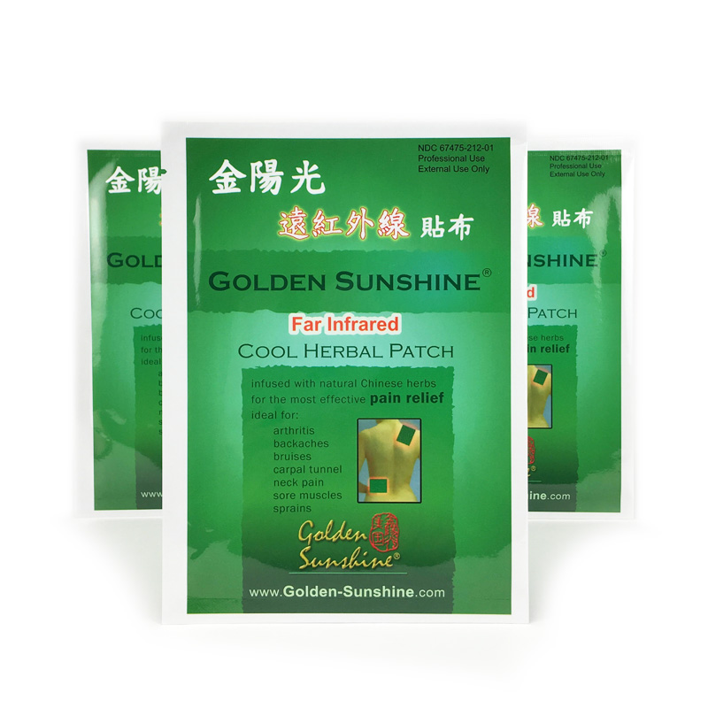 Golden Sunshine Cool Herbal Patch