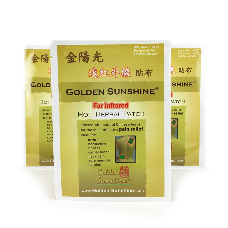 Golden Sunshine Hot Herbal Patch