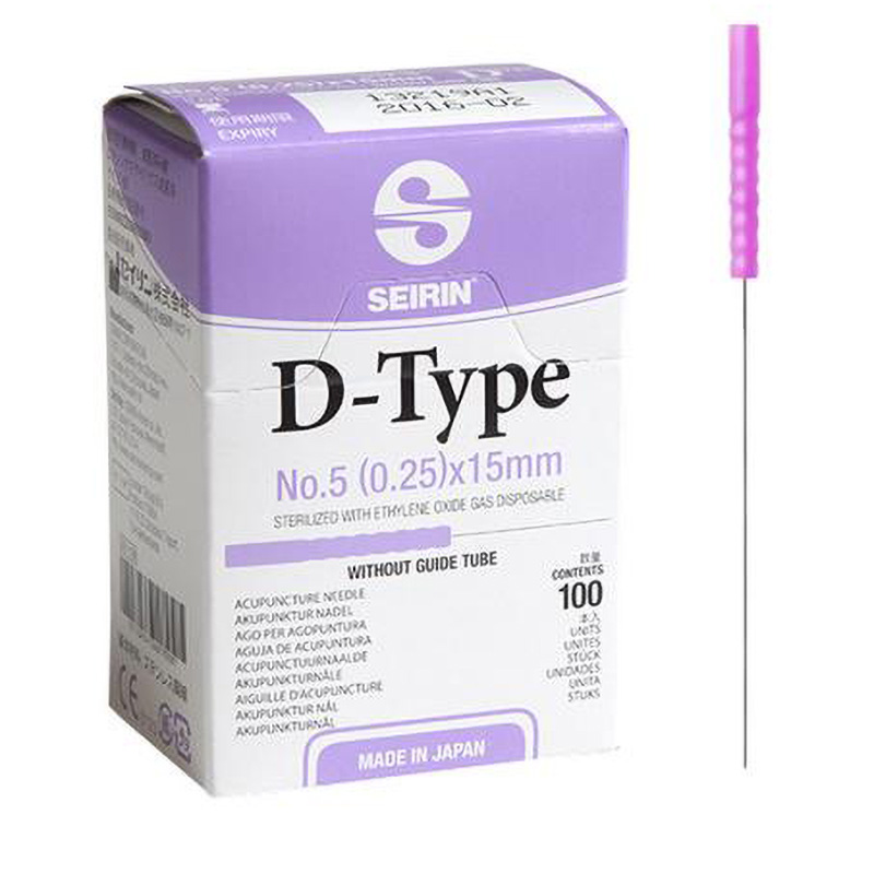 SEIRIN Dry Needles - Acupuncture Needles J-Type & D-Type