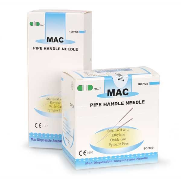 Mac Pipe Handle Needles 100 Ct