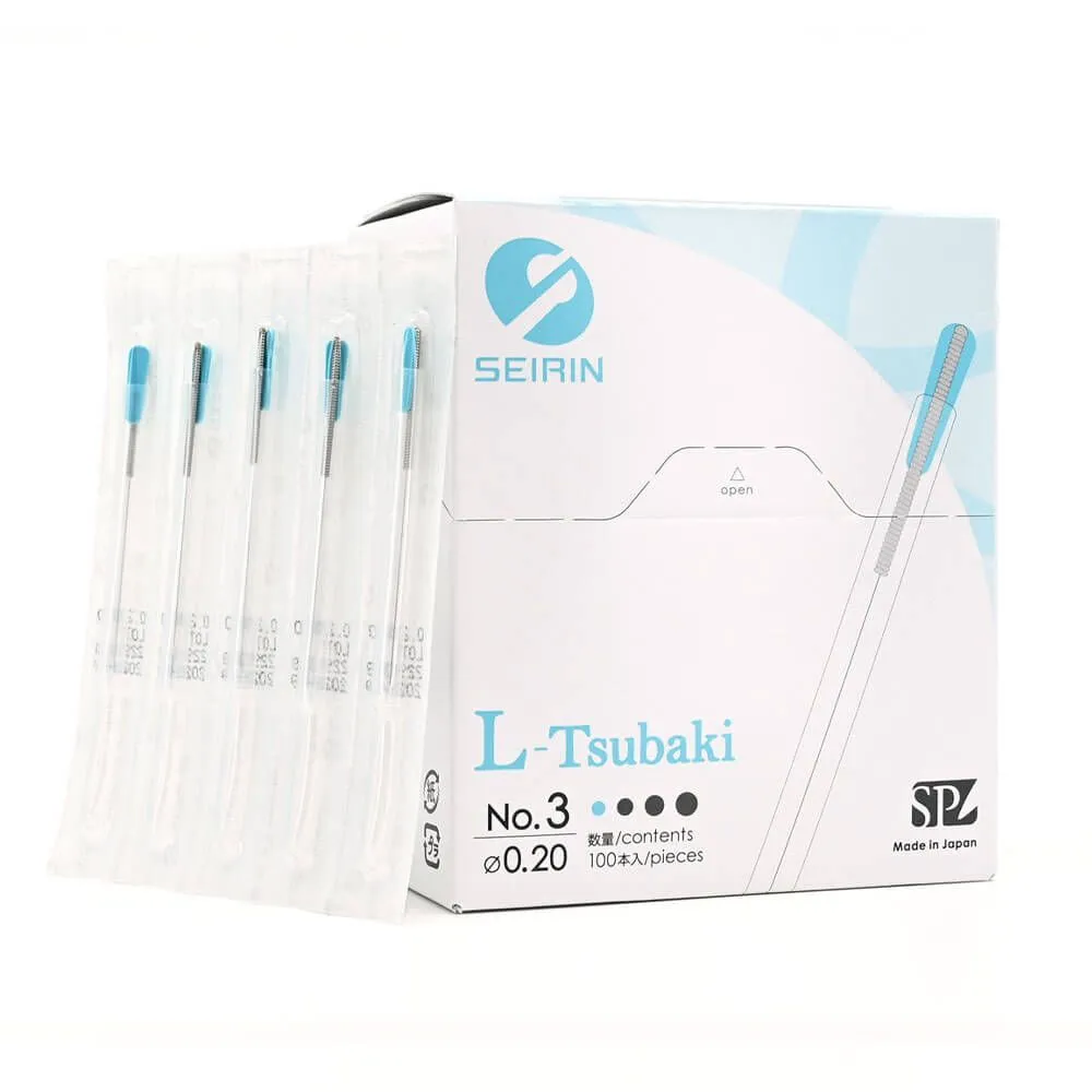 SEIRIN L-TYPE ACUPUNCTURE NEEDLES (LASER)
