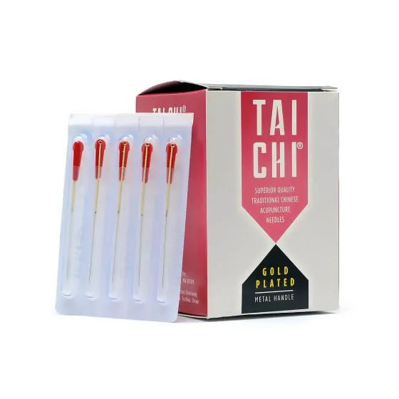TAI CHI 24K GOLD-PLATED ACUPUNCTURE NEEDLES