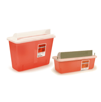 Wall Mount Biohazard Tub Sharps